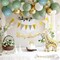 Dusty Green Blue Balloon Arch Kit - Green Ash Mist Blue Haze Fog Sand White Gold Balloons for Baby Shower Neutral Birthday Jungle Safari Wedding Party Decorations